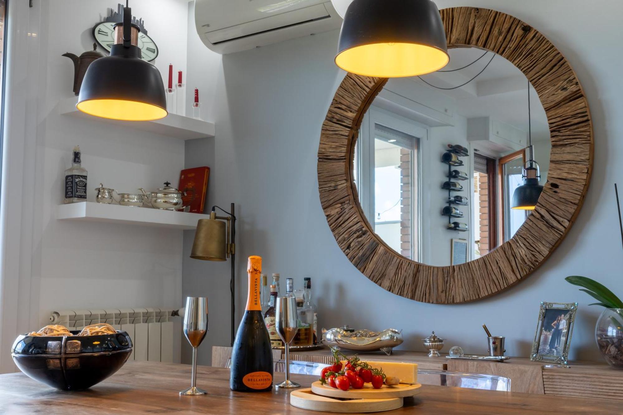 רומא Belvedere Modern Apartment Con Parcheggio Gratuito מראה חיצוני תמונה